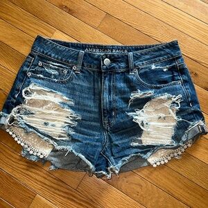American eagle high rise shorts size 8